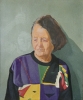  Portrait of Lvia Hrozienkov - 1999, oil on canvas, 55x40cms