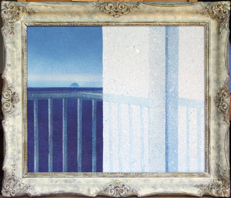 Spomienka (Cefalù) - 1993, olej na plátne, 50x60cm